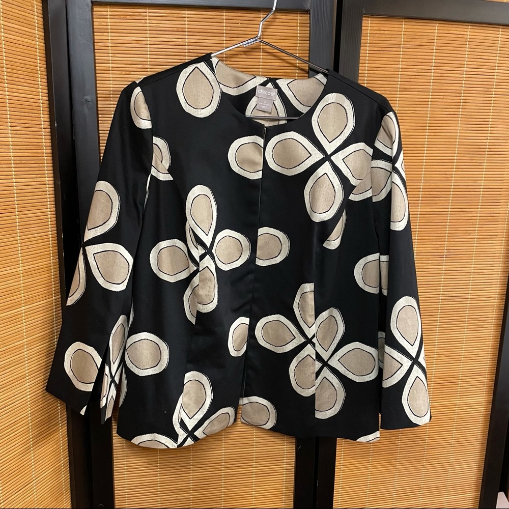 Short Printed Jacket - Picture 2 of 7
